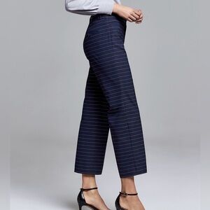 Banana Republic Navy Striped Women's dress pants